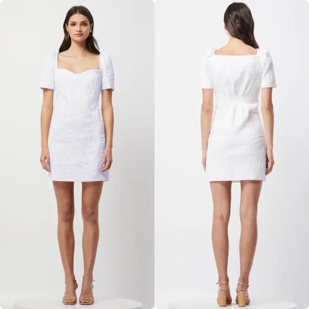 ELLIATT Feminise Textured Puff Sleeve Minidress